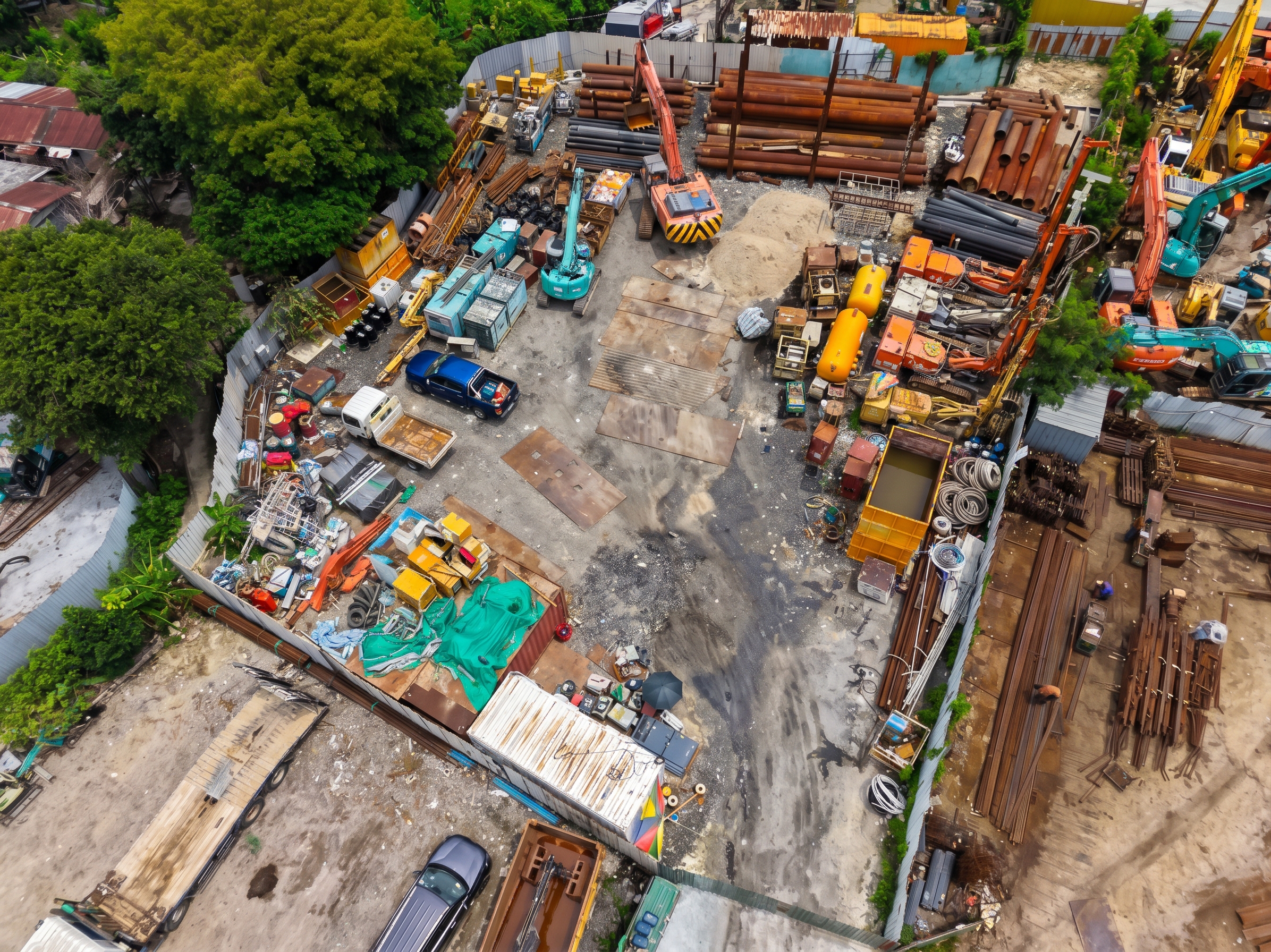 Lik Shing Depot Aerial View